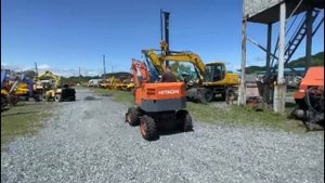 Экскаватор колесный HITACHI WH-M12D