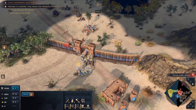 [Age of Empires IV] Campaign - The Sultans Ascend #1 The Defense of Tyre - Intermediate смотреть онлайн