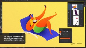 3 WAYS to add NOISE (GRAIN) TEXTURE without any brushes | Illustrator tutorial