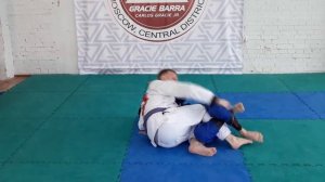 Выход из хадф гарда вариант 2.  Команда Gracie Barra Moscow