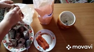 #кефаль#жаренаякефаль Жареная кефаль с румяной, хрустящей корочкой.