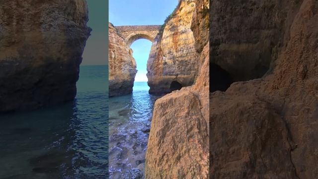 Amazing beach in Portugal, 4K Short Video