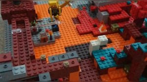 LEGO Minecraft Nether stop motion film
