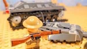 The Battle of Kasserine Pass - Tunisia Campaign - Lego WW2 - Stopmotion