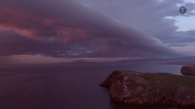 Закат на Ольхоне Озеро Байкал смотреть онлайн