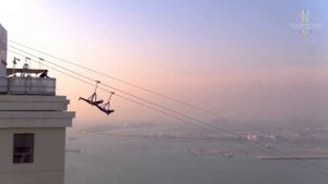 Зиплайн Дубай  | Экстремальный полет над мегаполисом | XLine Dubai