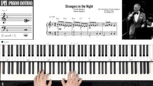Strangers in the Night - Frank Sinatra (Sheet Music - Piano Solo - Piano Cover - Tutorial)