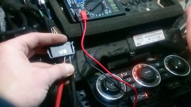 Проверка блока управления климат-контролем Freelander 2