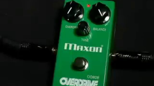 Maxon OD-808 Overdrive Pedal смотреть онлайн