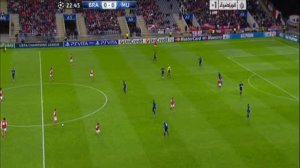 الشوط الاول - سبورتينغ براغا 1 : 3مانشستر يونا¡