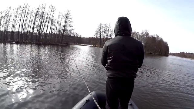 Ловля судака весной. Открытие рыболовного сезона 2019. Джиг решает. смотреть онлайн