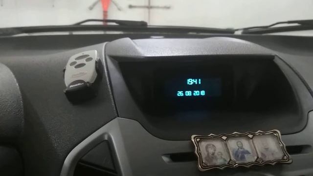 Сброс сообщения о замене масла Ford EcoSport смотреть онлайн