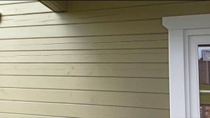 Дом из бруса 8 на 9 в КП Графская Славянка - фасад