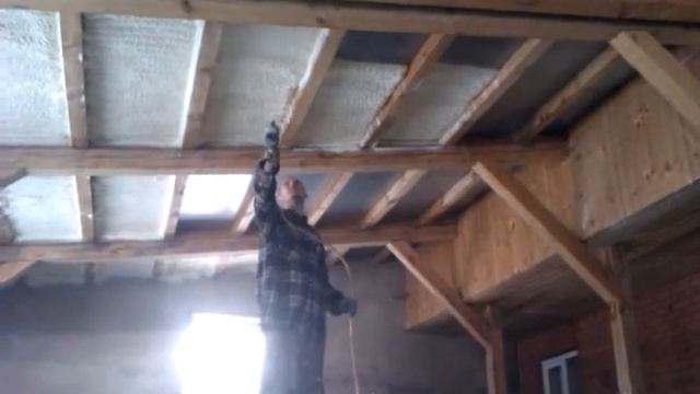 Утепление кровли напылением пенополиуретана ППУ смотреть онлайн