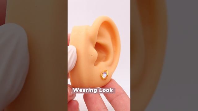Moonstone earring | Top 10 Body Jewelry Factory in China