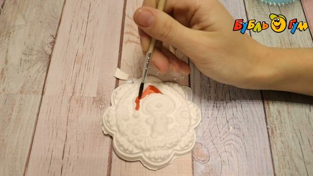 Набор для изготовления игрушки из гипса Снежинка номер 2 смотреть онлайн