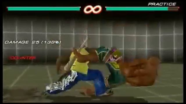 Armor King Basic Combo Video - Tekken 6 PSP (test video) смотреть онлайн
