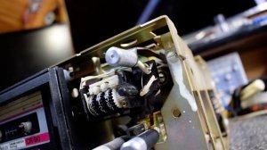 Ремонт магнитофона Маяк 233 , Repair of the tape recorder Mayak 233