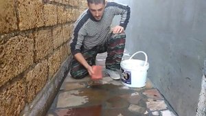 Как отмыть камень.How to wash a stone.