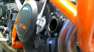 Замена масла KTM690