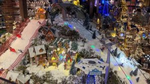 The Gates Garden Centre Lemax Christmas Town Diorama 2021