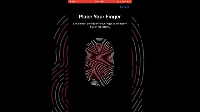 How to add a new finger print on iPhone and rename it iOS 14