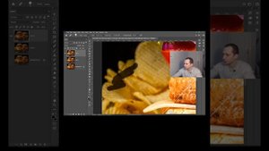 Как убрать полоски с фото туториал фотошоп уроки бесплатно #shorts