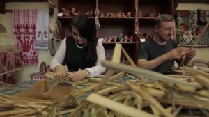 Мастер-класс Надежды Голиковой по плетению лаптей из рогоза.mp4