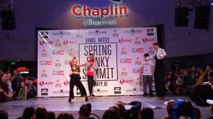 Arina vs Evgeniya | Waacking 1/2 Final | Spring Funky Summit 2017