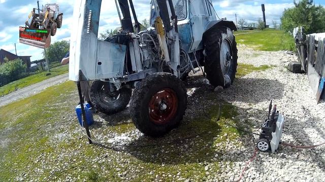 "Мойка трактора" Мтз-80 смотреть онлайн