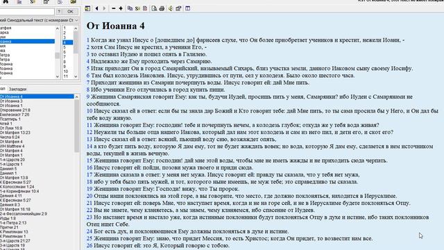 Самарянка. Толкование Библии