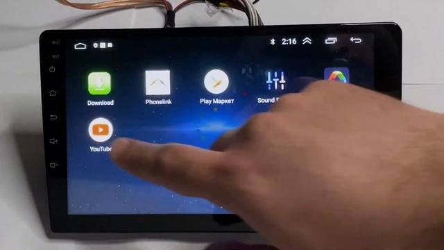 Штатная магнитола 1/16gb на базе Android для вашей машины! 2din