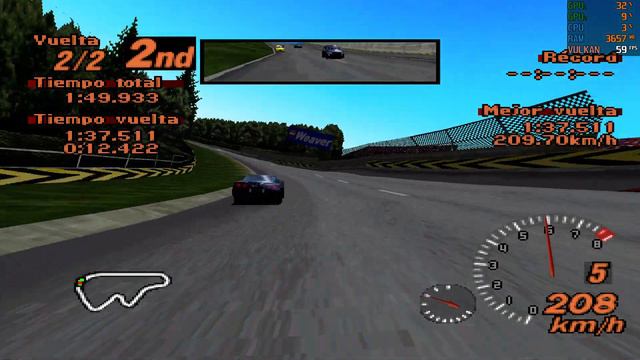 Gran Turismo 2 (60 FPS, 1080p) | PSX | DuckStation 0.1-2401 смотреть онлайн