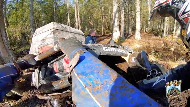 BRP-Weekend (Часть 1) ПЕРЕВЕРНУЛИ BRP XMR 650, злые BRP XMR 1000, Stels Guepard в грязи с BRP?