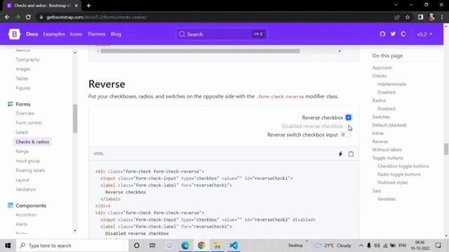 Form and Form validation in bootstrap