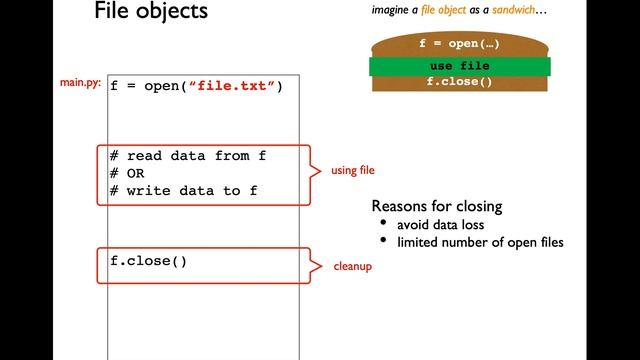 [CS 220 / CS319 Fall 2020] LEC 26 Video 1: File reading / writing смотреть онлайн