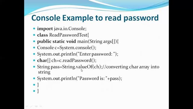 Reading Console Input in Java смотреть онлайн