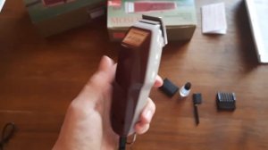Распаковка — Машинка для стрижки волос Moser Mini 1411-0050Распаковка — Машинка для стрижки волос Mo