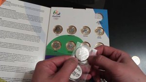 Проблема с альбомом для монет Олимпиада в Бразилии 2016