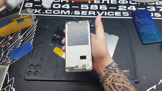 VIVO Y12 замена экрана \ VIVO Y12 Lcd Replacement \ VIVO Y12 замена стекла