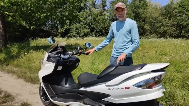 SUZUKI SKYWAVE 250 type M и отличия от type S