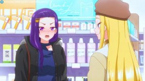 Саюри нравится когда он таит во рту | Досанко-гяру чудо как милы #anime #animsnia