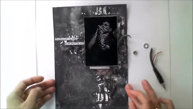 Мастер-класс "Блокнот в стиле гранж" смотреть онлайн