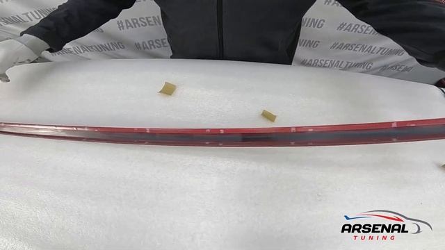 Установка тюнинг сплиттера на KIA CEED 3 поколения смотреть онлайн