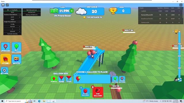 Balloon Simulator Script Auto Farm Roblox Pastebin смотреть онлайн