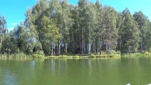 Рыбалка на яузском водохранилище, разбили лагерь на берегу
