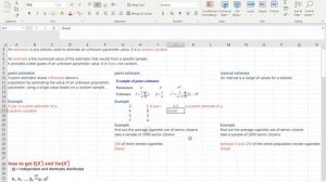 [Excel for Introductory Statistics] Chapter 4 - Episode 1 - Point Estimate and Interval Estimate