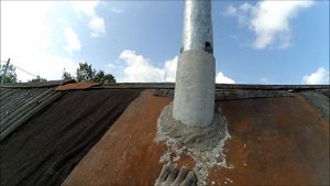 Ремонт старых крыш // На крыше #1