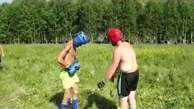 бой Команчуков Ян и Черкашин Александр(Колывань) смотреть онлайн