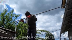 Как сделать арку под виноград.Арка для винограда своими руками.Арка под виноград